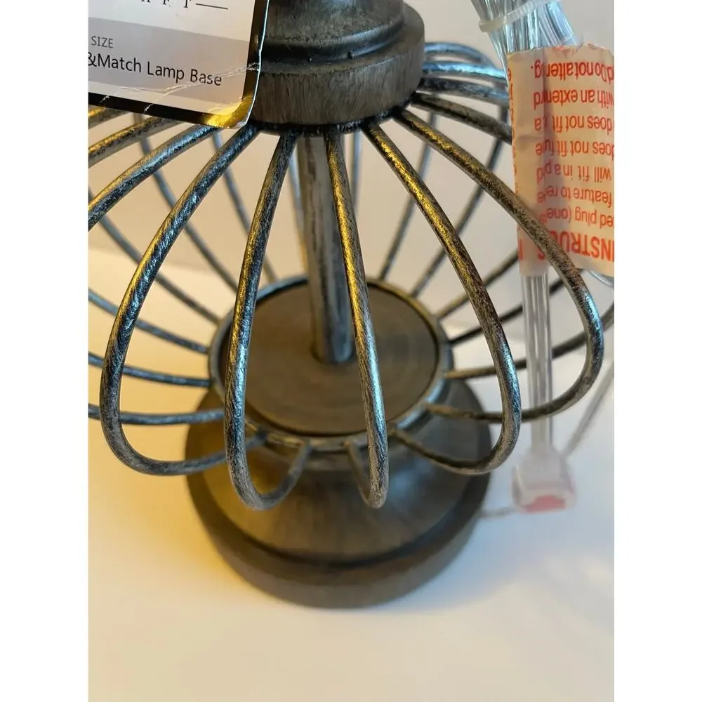 New StyleCraft Table Lamp - Brown Vintage Style